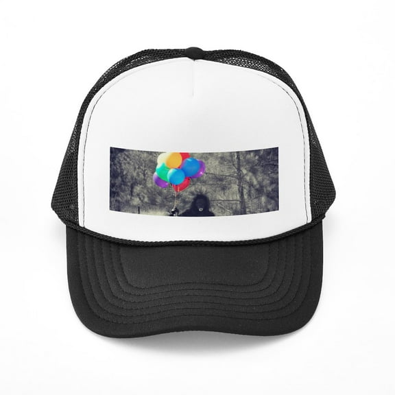 CafePress - Ape Balloons - Adjustable Unisex Printed Trucker Hat with Mesh Back