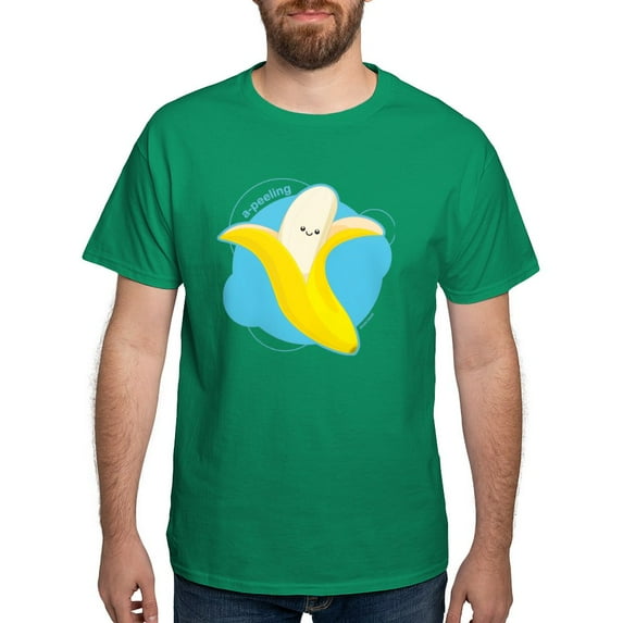 CafePress - Apeeling Dark T Shirt - Men's Classic Graphic Cotton T-Shirt