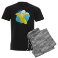 thumbnail image 1 of CafePress - Apeeling Men's Dark Pajamas - Men's Dark Loose Fit Cotton Pajama Set, 1 of 7