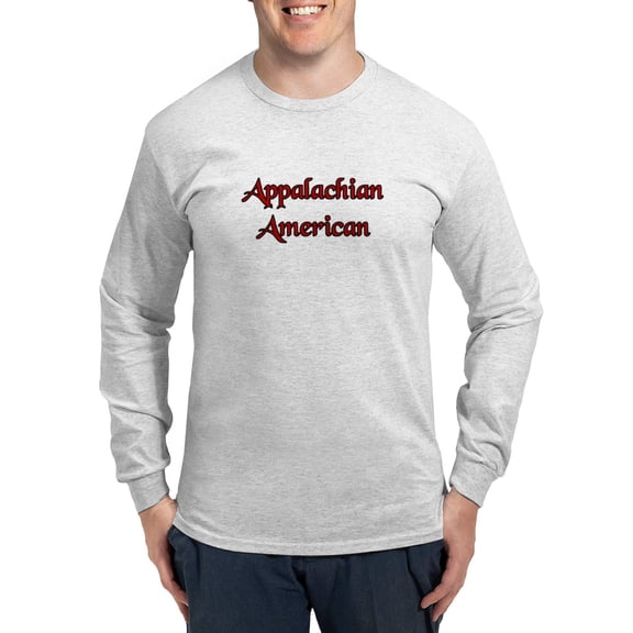 CafePress - Appalachian Ameri Long Sleeve T Shirt - Unisex Cotton Long Sleeve T-Shirt