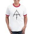 thumbnail image 1 of CafePress - Appalachian Trail Twigs Ringer T - 100% Cotton Ringed T-Shirt, 1 of 4