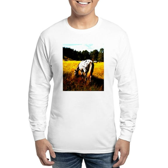 CafePress - Appaloosa Horse Long Sleeve T Shirt - Unisex Cotton Long Sleeve T-Shirt