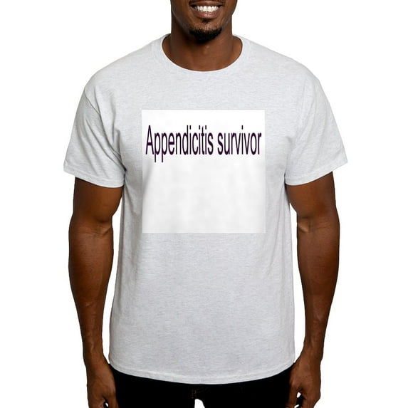CafePress - Appendicitis Survivor Light T Shirt - Light T-Shirt - CP