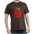 thumbnail image 1 of CafePress - Apple Pi Dark T Shirt - Men's Classic Graphic Cotton T-Shirt, 1 of 4