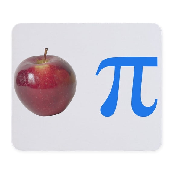 CafePress - Apple Pi Pie Mousepad - Non-slip Rubber Mousepad, Gaming Mouse Pad