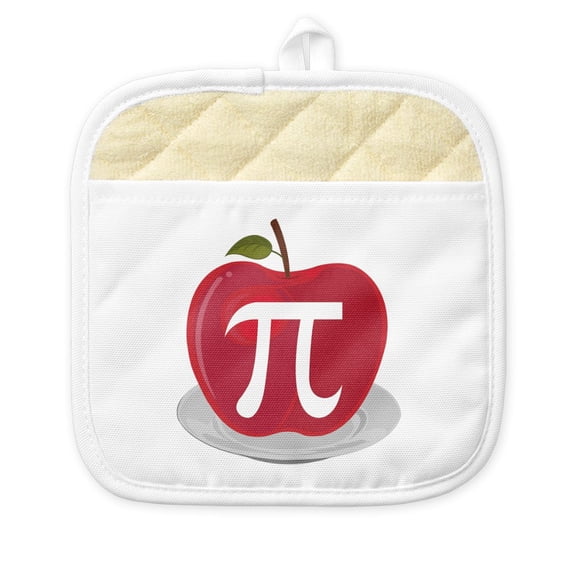 CafePress - Apple Pie - Pot Holder with Printed Design, 9"x9"