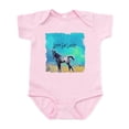 thumbnail image 1 of CafePress - Appy Go Lucky Horse Infant Bodysuit - Baby Light Bodysuit, Size Newborn - 24 Months, 1 of 4