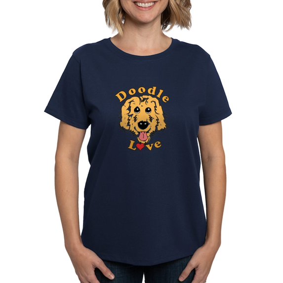 CafePress - Apricot Doodle T Shirt - Women's Traditional Fit Dark T-Shirt