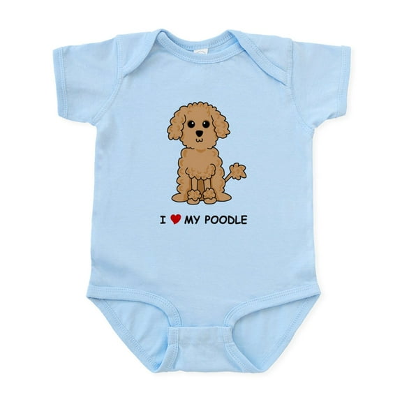 CafePress - Apricot Poodle Infant Bodysuit - Baby Light Bodysuit, Size Newborn - 24 Months