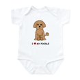 thumbnail image 1 of CafePress - Apricot Poodle Infant Bodysuit - Baby Light Bodysuit, Size Newborn - 24 Months, 1 of 4