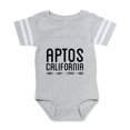 thumbnail image 1 of CafePress - Aptos California - Cute Infant Baby Football Bodysuit, 1 of 3