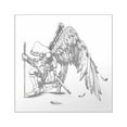 thumbnail image 1 of CafePress - Archangel Warrior Sticker - Square Sticker 3" x 3", 1 of 1