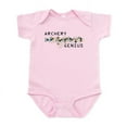 thumbnail image 1 of CafePress - Archery Genius Infant Bodysuit - Baby Light Bodysuit, Size Newborn - 24 Months, 1 of 4