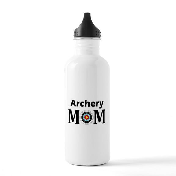 CafePress - Archery Mom Stainless Water Bottle 1 - Stainless Steel Water Bottle, Sports Bottle, 1.0L