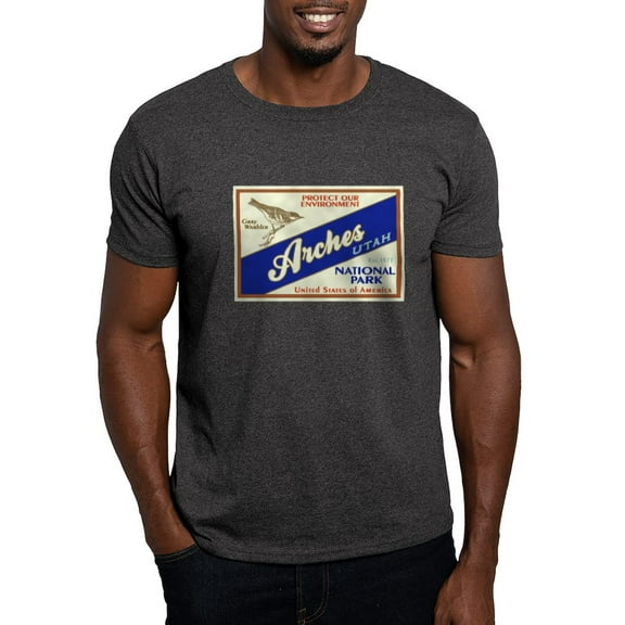 CafePress - Arches (Warbler) Dark T Shirt - Men's Classic Graphic Cotton T-Shirt