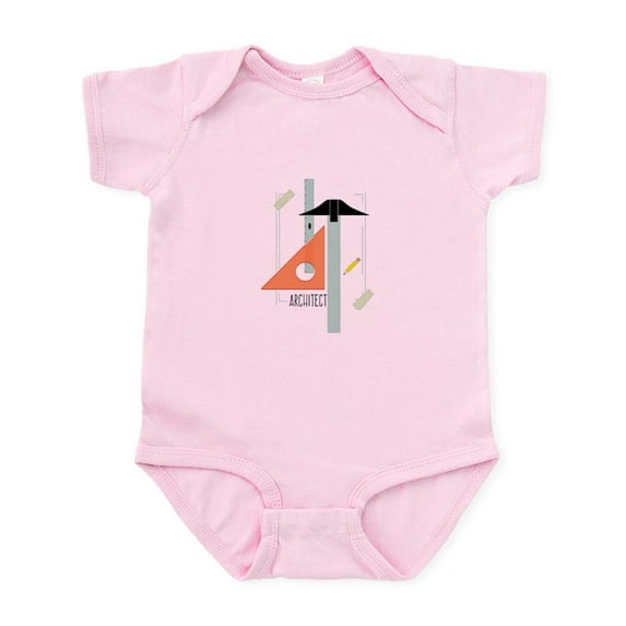 CafePress - Architect Body Suit - Baby Light Bodysuit, Size Newborn - 24 Months