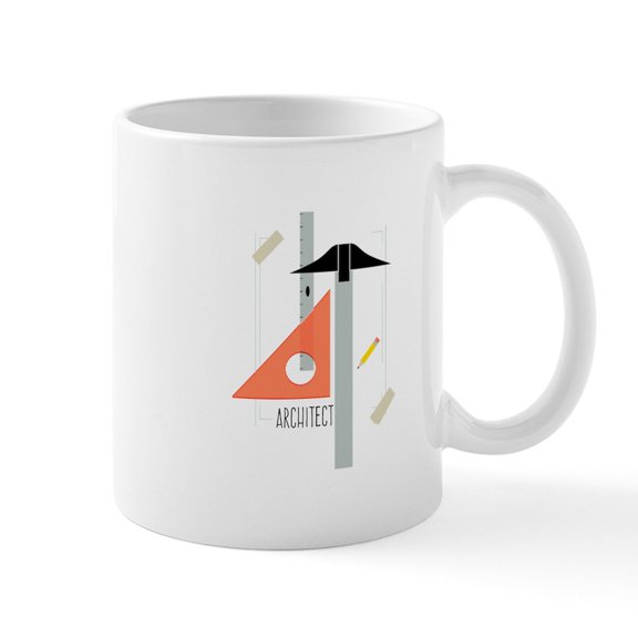CafePress - Architect Mugs - 11 oz Ceramic Mug - Novelty Coffee Tea Cup