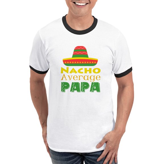 CafePress - Are You An Average Man Father Daddy? A Per T Shirt - 100% Cotton Ringed T-Shirt