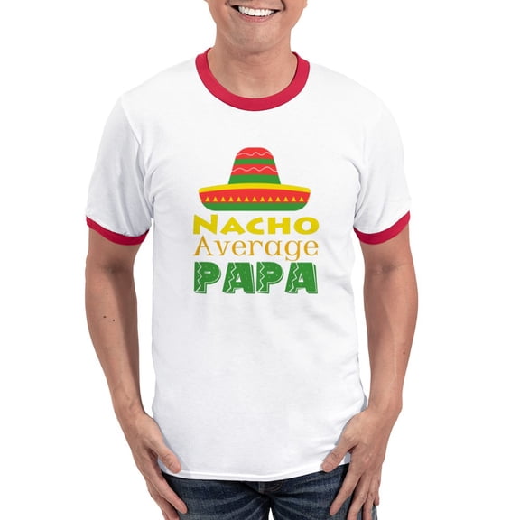 CafePress - Are You An Average Man Father Daddy? A Per T Shirt - 100% Cotton Ringed T-Shirt