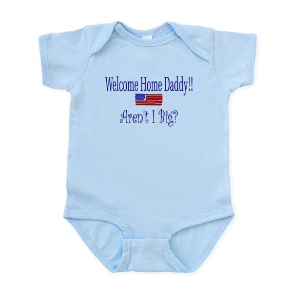 CafePress - Arentibig Body Suit - Baby Light Bodysuit, Size Newborn - 24 Months