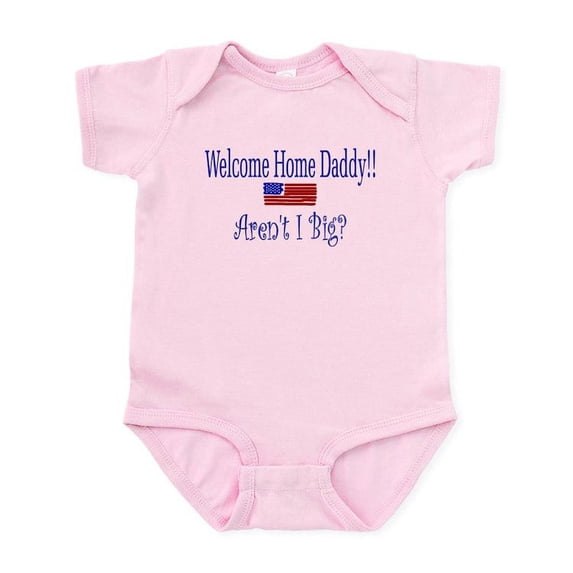 CafePress - Arentibig Body Suit - Baby Light Bodysuit, Size Newborn - 24 Months