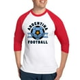 thumbnail image 1 of CafePress - Argentina Football Baseball Jersey - Cotton Baseball Jersey, 3/4 Raglan Sleeve Shirt, 1 of 4