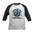 thumbnail image 1 of CafePress - Argentina Football Baseball Jersey - Kids Cotton Baseball Jersey, 3/4 Sleeve Shirt, 1 of 4