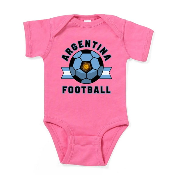 CafePress - Argentina Football Body Suit - Cute Infant Bodysuit Baby Romper - Size Newborn - 24 Months