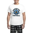 thumbnail image 1 of CafePress - Argentina Football Pajamas - Men's Light Loose Fit Cotton Pajama Set, 1 of 7