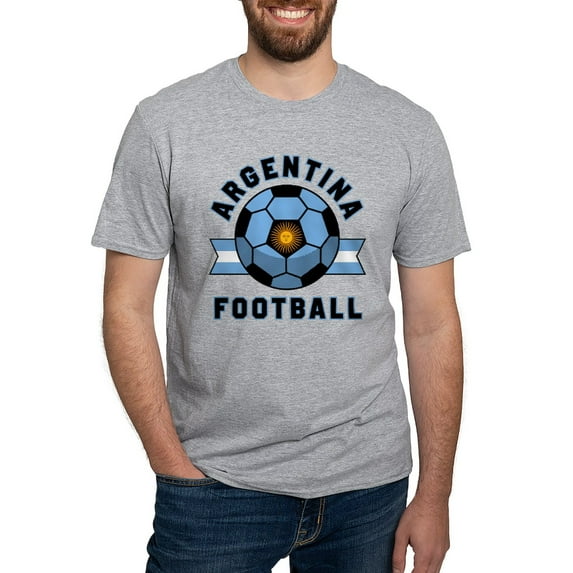 CafePress - Argentina Football T Shirt - Fitted T-Shirt, Vintage Fit Soft Cotton Tee