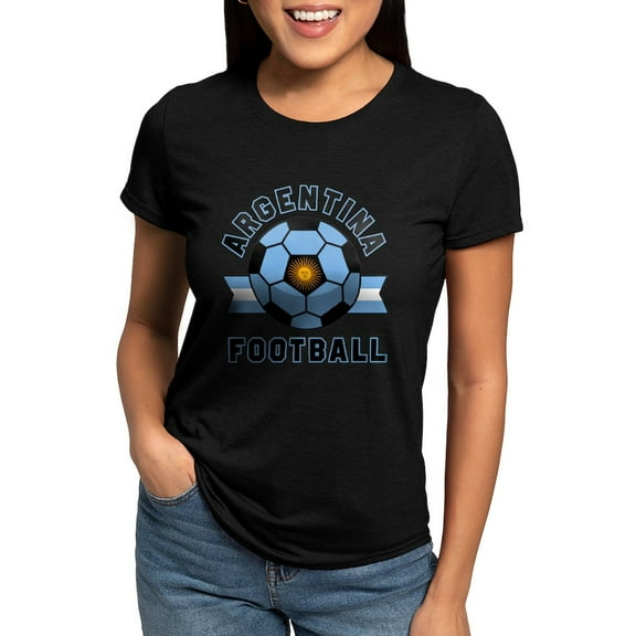 CafePress - Argentina Football T Shirt - Womens Tri-blend T-Shirt
