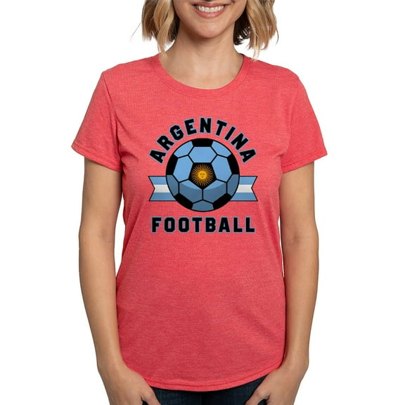 CafePress - Argentina Football T Shirt - Womens Tri-blend T-Shirt