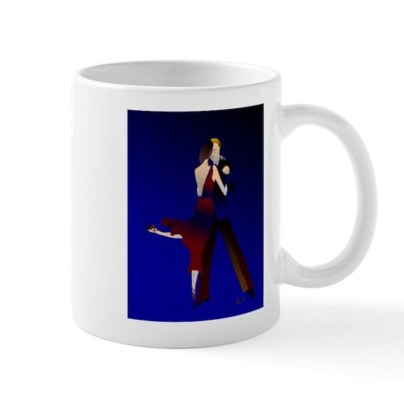 CafePress - Argentine Tango - 11 oz Ceramic Mug - Novelty Coffee Tea Cup