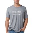 thumbnail image 1 of CafePress - Arguingexplright1b T Shirt - Mens Tri-blend T-Shirt, 1 of 1