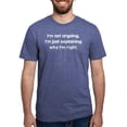thumbnail image 1 of CafePress - Arguingexplright1b T Shirt - Mens Tri-blend T-Shirt, 1 of 4