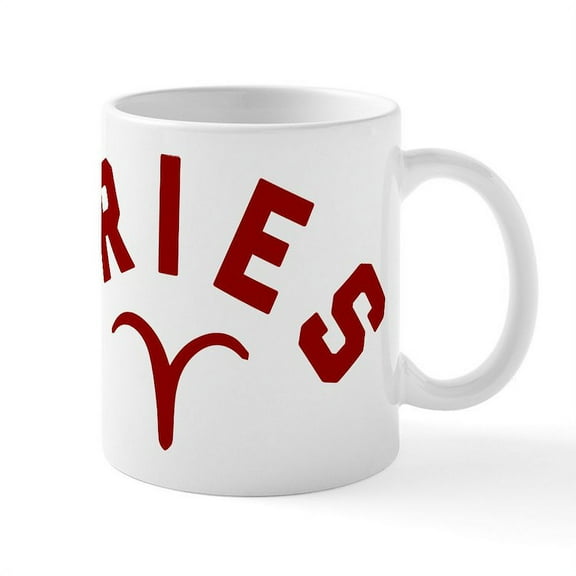 CafePress - Aries - 11 oz Ceramic Mug - Novelty Coffee Tea Cup