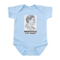thumbnail image 1 of CafePress - Aristotle Is My Homeboy Infant Bodysuit - Baby Light Bodysuit, Size Newborn - 24 Months, 1 of 4