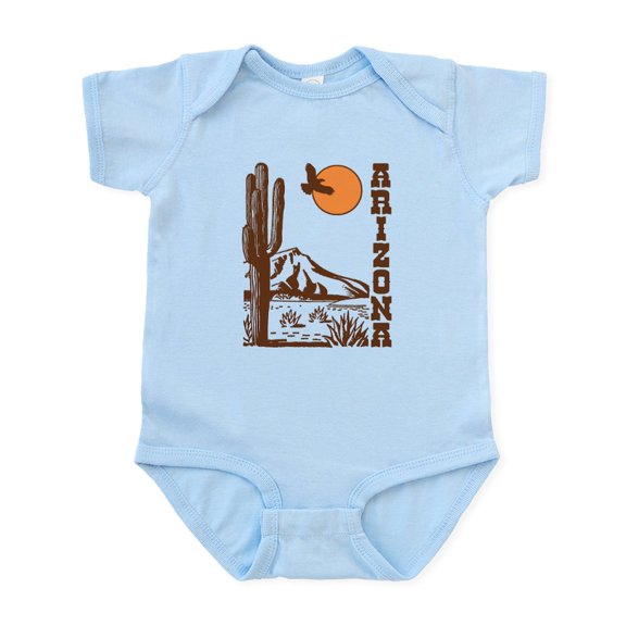 CafePress - Arizona Infant Bodysuit - Baby Light Bodysuit, Size Newborn - 24 Months