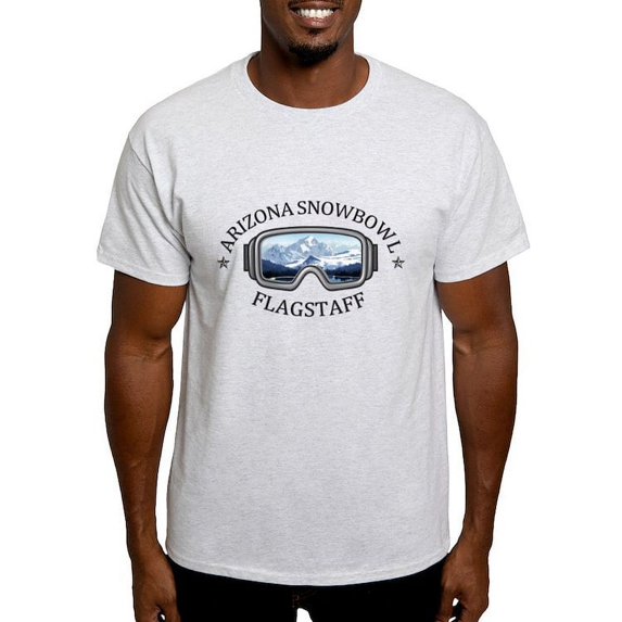 CafePress - Arizona Snowbowl Flagstaff Arizona T Shirt - Light T-Shirt - CP