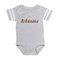 thumbnail image 1 of CafePress - Arkansas Rbw Txt - Cute Infant Baby Football Bodysuit, 1 of 3