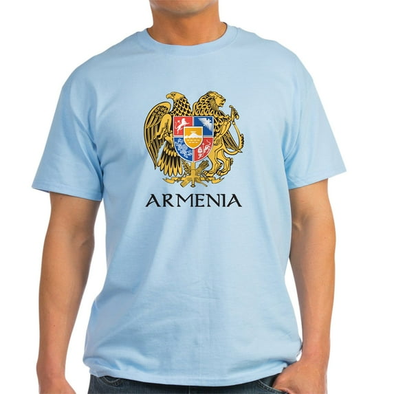CafePress - Armenian Coat Of Arms Light T Shirt - Light T-Shirt - CP