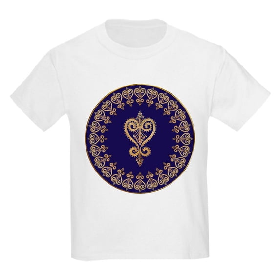 CafePress - Armenian Heart Mandala Kids Light T Shirt - Light T-Shirt Kids XS-XL