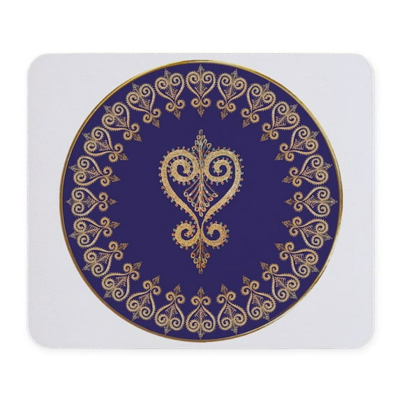 CafePress - Armenian Heart Mandala Mousepad - Non-slip Rubber Mousepad, Gaming Mouse Pad