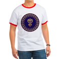 thumbnail image 1 of CafePress - Armenian Heart Mandala Ringer T - 100% Cotton Ringed T-Shirt, 1 of 4