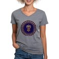 thumbnail image 1 of CafePress - Armenian Heart Mandala T Shirt - Women's V-Neck Dark T-Shirt, 1 of 4