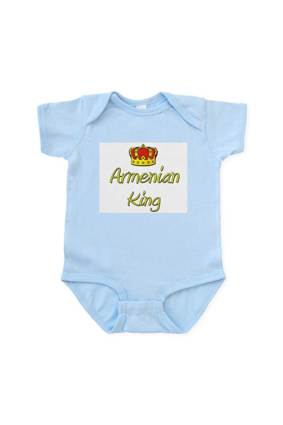 - Armenian King Infant Bodysuit - Baby Light Bodysuit, Size Newborn - 24 Months