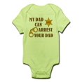 thumbnail image 1 of CafePress - Arrest Your Dad Deputy Body Suit - Baby Light Bodysuit, 1 of 1