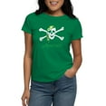thumbnail image 1 of CafePress - Arrish Irish Pirate Skull And Crossbones T Shirt - Women's Traditional Fit Dark T-Shirt, 1 of 4