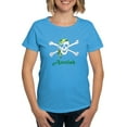 thumbnail image 1 of CafePress - Arrish Irish Pirate Skull And Crossbones T Shirt - Women's Traditional Fit Dark T-Shirt, 1 of 4