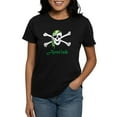 thumbnail image 1 of CafePress - Arrish Irish Pirate Skull And Crossbones T Shirt - Women's Traditional Fit Dark T-Shirt, 1 of 4